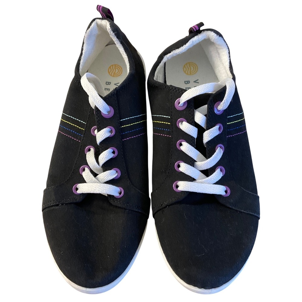 Vionic Beach Stinson Sneakers Rainbow Coastal Casual Comfort Walking Shoe Pride